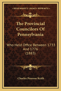 Provincial Councilors Of Pennsylvania