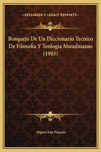 Bosquejo De Un Diccionario Tecnico De Filosofia Y Teologia Musulmanas (1903)