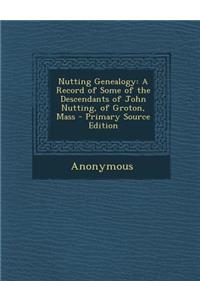 Nutting Genealogy