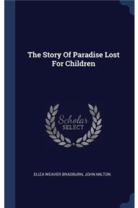 Story Of Paradise Lost For Children