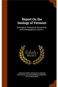 Report on the Geology of Vermont