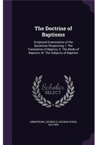 Doctrine of Baptisms