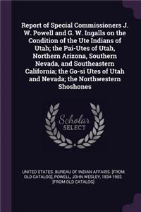 Report of Special Commissioners J. W. Powell and G. W. Ingalls on the Condition of the Ute Indians of Utah; the Pai-Utes of Utah, Northern Arizona, Southern Nevada, and Southeastern California; the Go-si Utes of Utah and Nevada; the Northwestern Sh