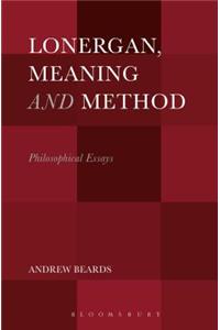 Lonergan, Meaning and Method