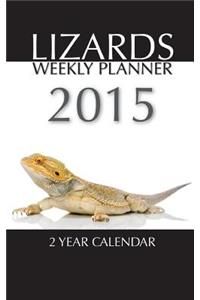 Lizards Weekly Planner 2015