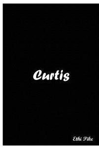 Ethi Pike - Curtis Personalized Black Notebook / Extended Lines / Soft Matte
