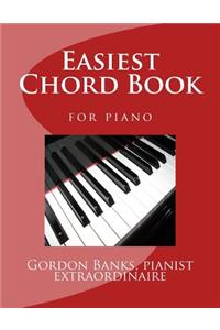 Easiest Chord Book for Piano