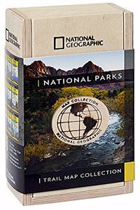 National Parks Trail Map Collection [Boxed Set]