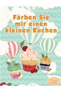 Färben Sie mir einen kleinen Kuchen