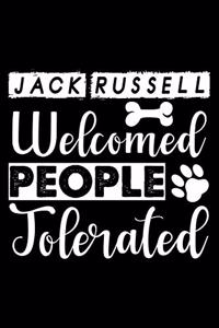 Jack Russell Welcome People Tolerated