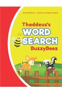 Thaddeus's Word Search