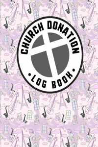 Church Donation Log Book