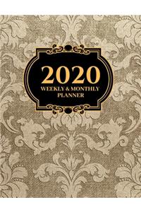 2020 Weekly & Monthly Planner