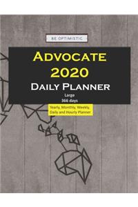 Advocate Daily Planner 2020