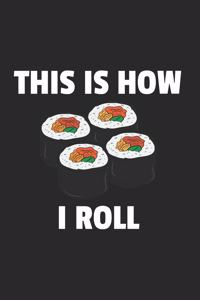 Sushi Notizbuch