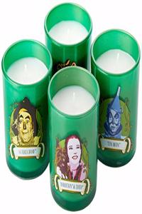 The Wizard of Oz Glass Votive Candle Set