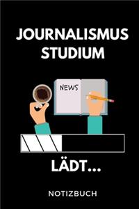 Journalismus Studium Lädt... Notizbuch