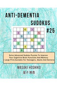 Anti-dementia Sudokus #25