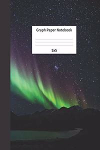 Graph Paper Notebook 5x5