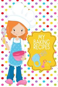 My Baking Recipes Journal