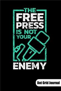 The free press is not your enemy. Dot Grid Journal