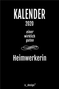 Kalender 2020 für Heimwerker / Heimwerkerin