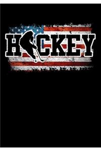 Season Statistics Notebook For American Ice Hockey Players Hockey