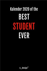 Kalender 2020 für Studenten