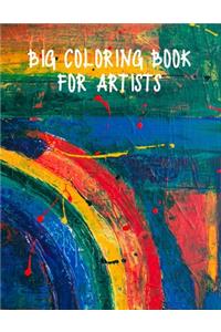 Big Coloring Book For Artists
