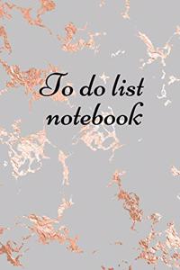 To do list Notebook