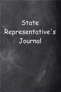 State Representative's Journal Chalkboard Design