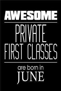 Awesome Private First Classes Are Born In June