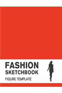 Fashion Sketchbook with Figure Template