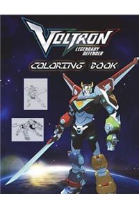 Voltron Legendary Defender Coloring Book