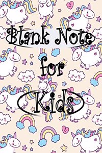 Blank Note for Kids