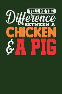 Tell Me the Difference Between a Chicken & a Pig