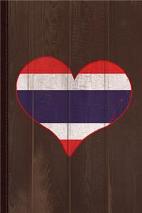 I Love Thailand Journal Notebook