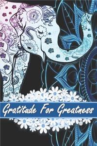 Gratitude for Greatness Gratitude Journal and Activity Book for Girls