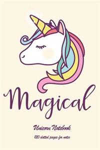 Magical Unicorn Notebook