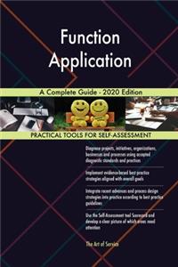 Function Application A Complete Guide - 2020 Edition