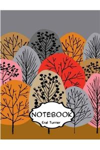 Notebook Journal : Trees: Pocket Notebook Journal Diary, 120 pages, 8.5 x 11 (Dot-Grid,Graph,Lined,Blank Notebook Journal)