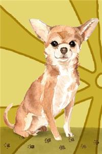 Bullet Journal Notebook for Dog Lovers, Chihuahua Sitting Pretty 8