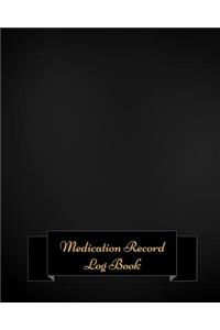 Medication Record Log Book