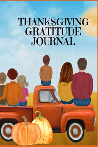 Thanksgiving Gratitude Journal: Fall Composition Book To Write In Seasonal Kindness Quotes For Kids And Adults, Traditional Thanksgiving Recipes, Ideas, Memoires - A Family Keepsak