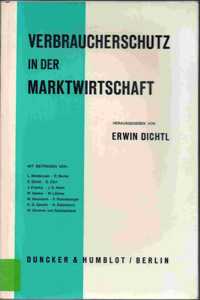 Verbraucherschutz in Der Marktwirtschaft