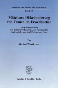 Mittelbare Diskriminierung Von Frauen Im Erwerbsleben