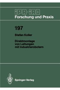 Direktmontage Von Leitungen Mit Industrierobotern