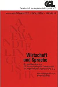 Wirtschaft Und Sprache