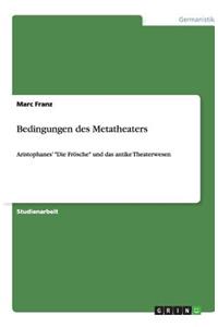 Bedingungen Des Metatheaters