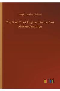 Gold Coast Regiment in the East African Campaign